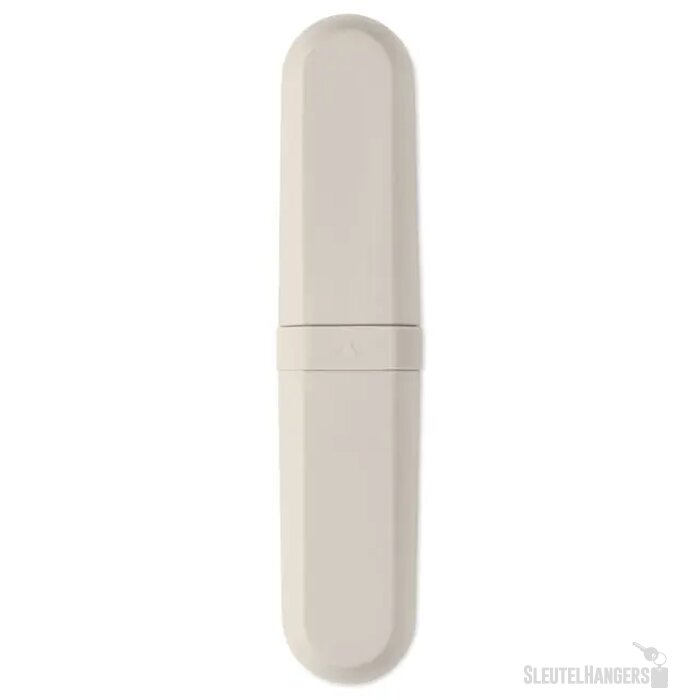 Bestekset en koker in pla Biteful beige