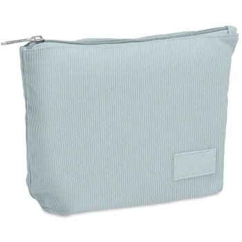 Corduroy cosmeticatasje Cordy t Lichtblauw