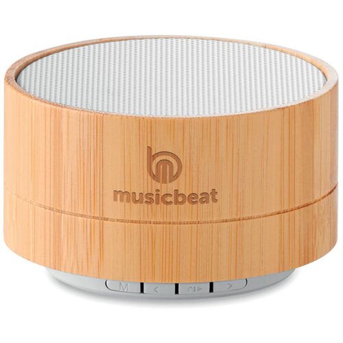 Draadloze luidspreker Sound bamboo wit
