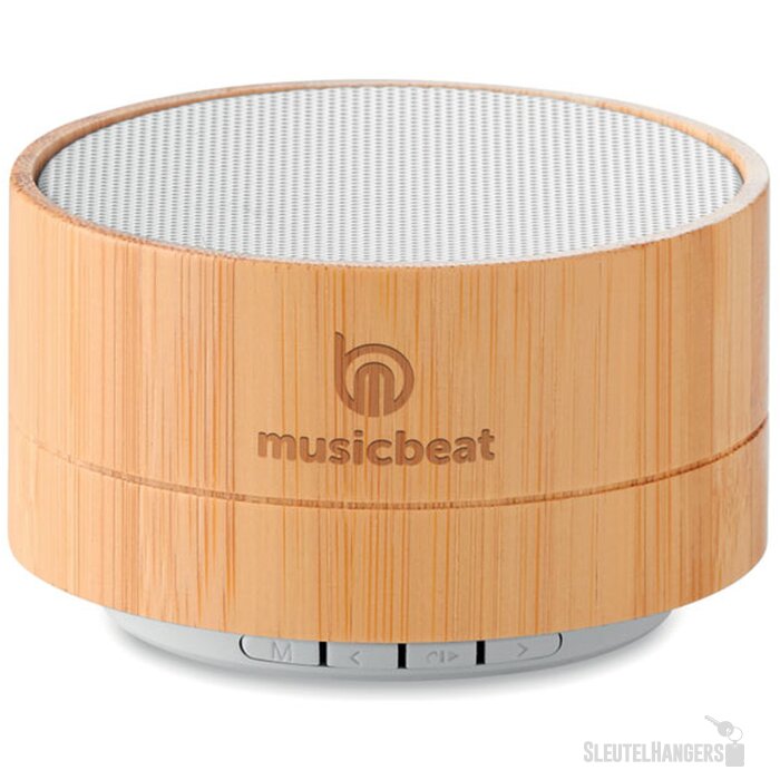Draadloze luidspreker Sound bamboo wit