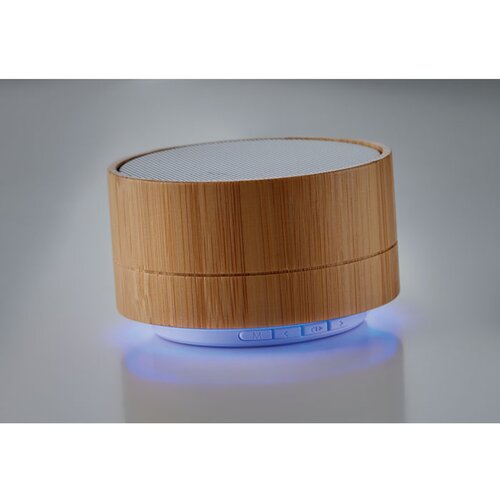 Draadloze luidspreker Sound bamboo wit