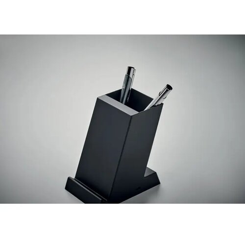 Draadloze oplader 15w in abs Block Zwart