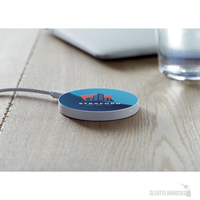 Draadloze oplader Flake charger wit