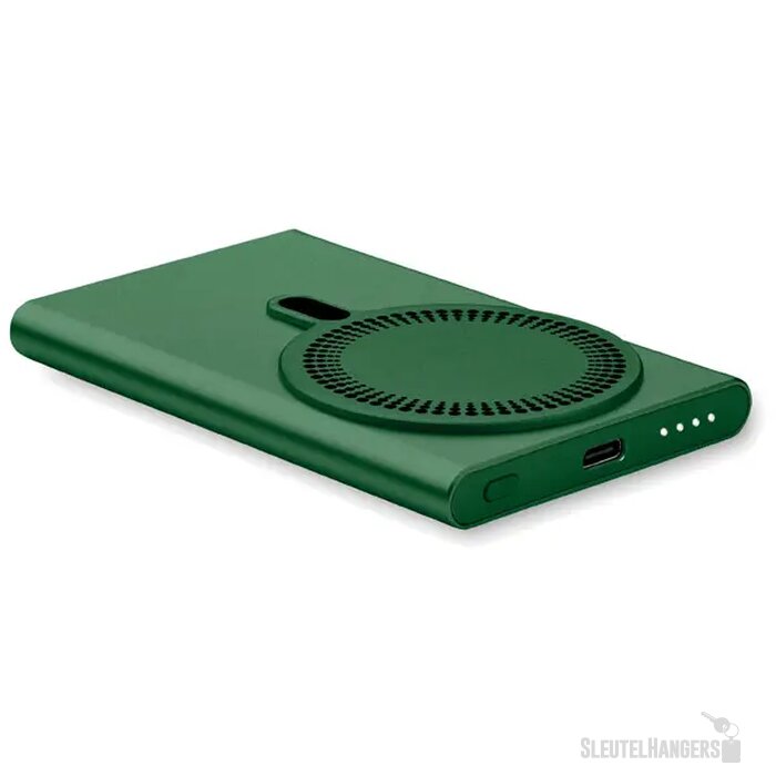 Draadloze oplader powerbank Pawtt Groen