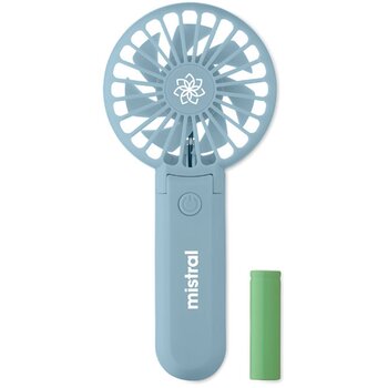 Draagbare vouwventilator Ibera babyblauw