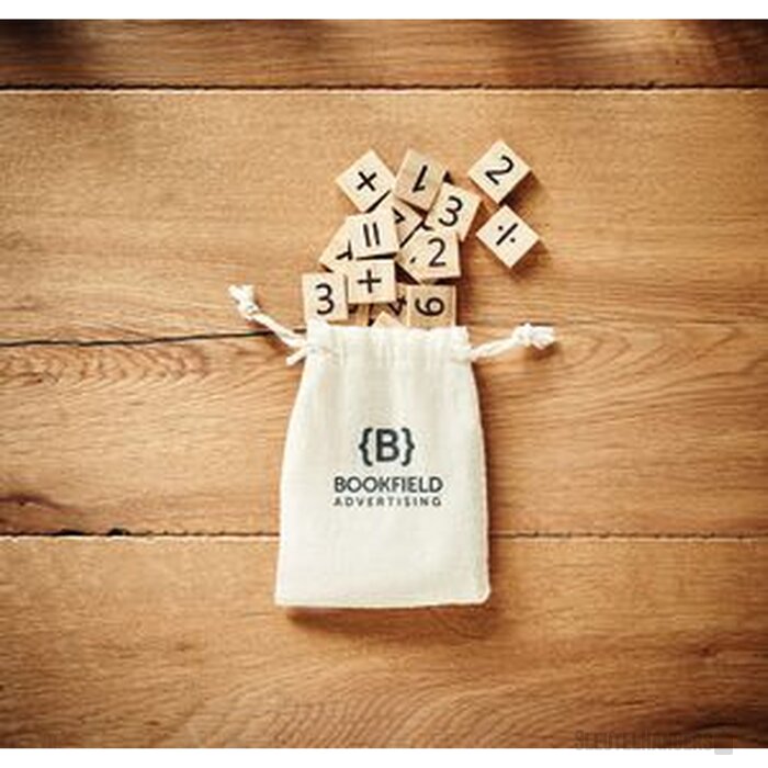 Educatief houten telspel Educount Beige