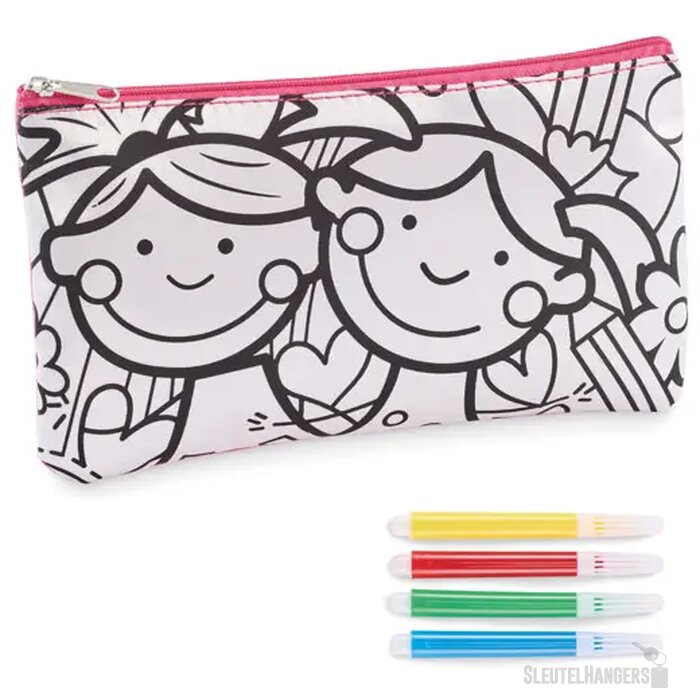 Etui met stiften Kiddo babyrose