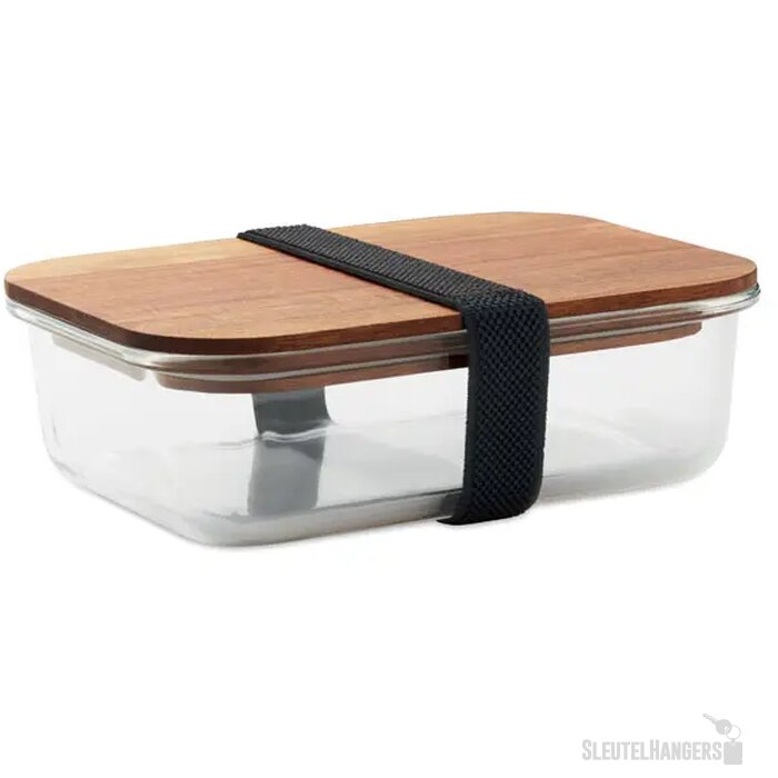 Glazen lunchbox 800ml Vitrio lunch transparant