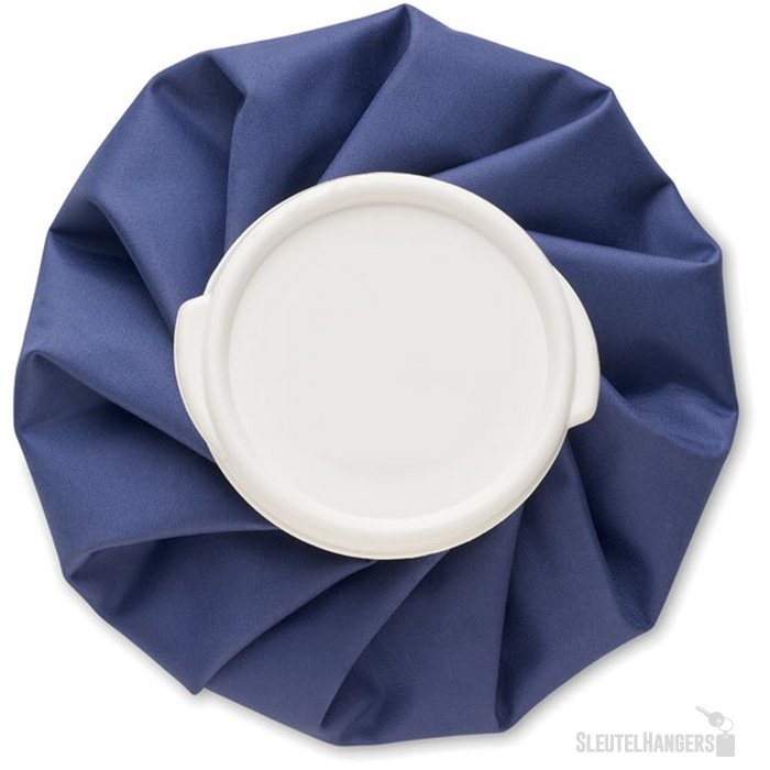 Herbruikbare polyester ijszak Sanar blauw