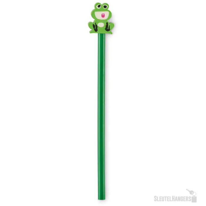 Houten potlood met dierenvorm Circo groen