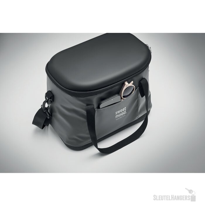 Koeltas van zeildoek 16l Coolin Grijs