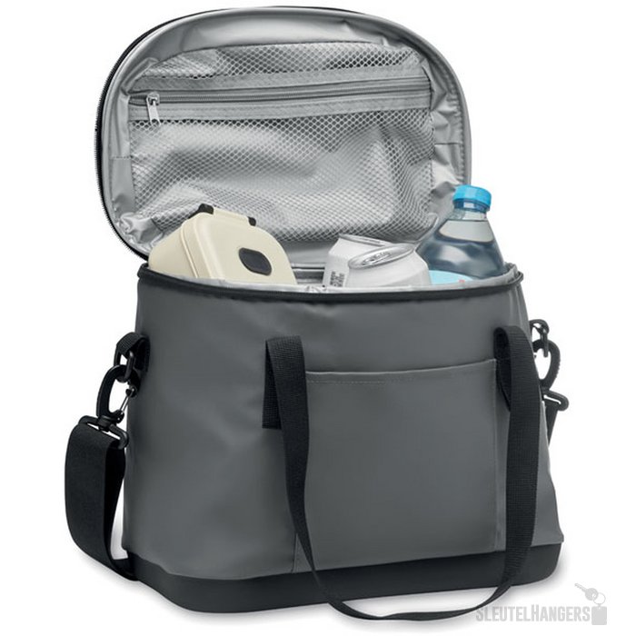 Koeltas van zeildoek 16l Coolin Grijs