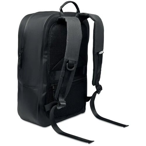 Laptop rugzak 300d rpet Brenna zwart
