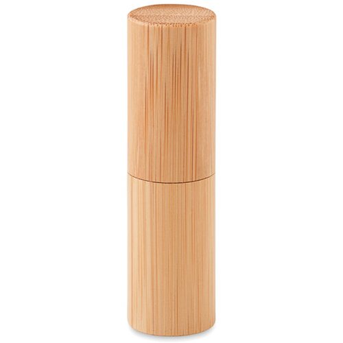 Lippenbalsem in bamboe tube Gloss lux hout