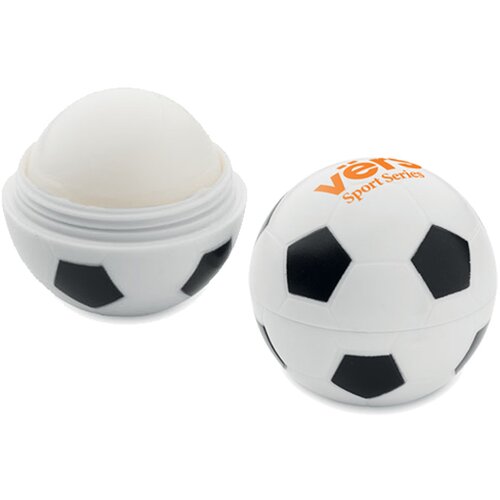 Lippenbalsem voetbal Ball Wit/Zwart