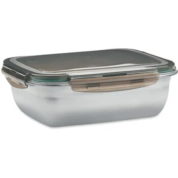 Lunchbox 1500ml Lox plus transparant grijs