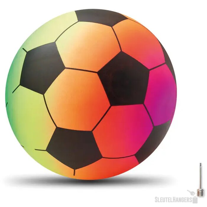 Opblaasbare pvc strandbal Rainball Veelkleurig