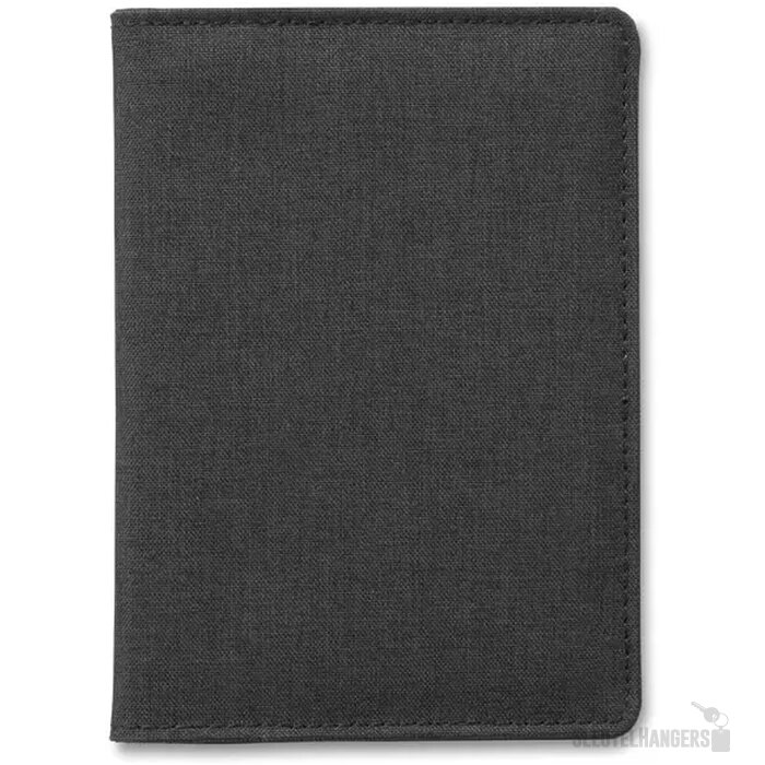 Paspoort etui, 2 tone Shieldoc zwart