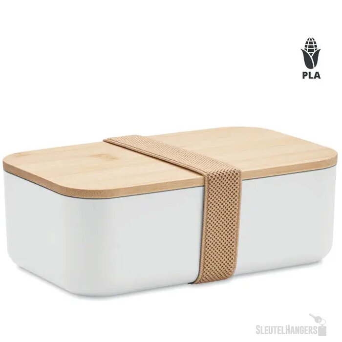 Pla maïs lunchdoos Beibabox (1000 ml) Wit