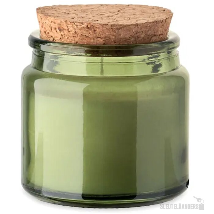 Plantaardige waskaars 70gr Valo groen