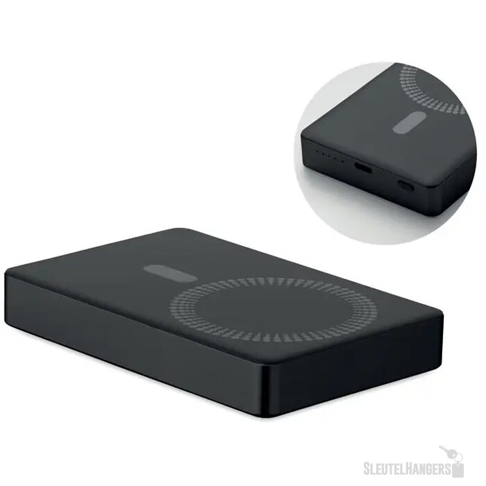 Powerbank 10.000mah Powermag zwart
