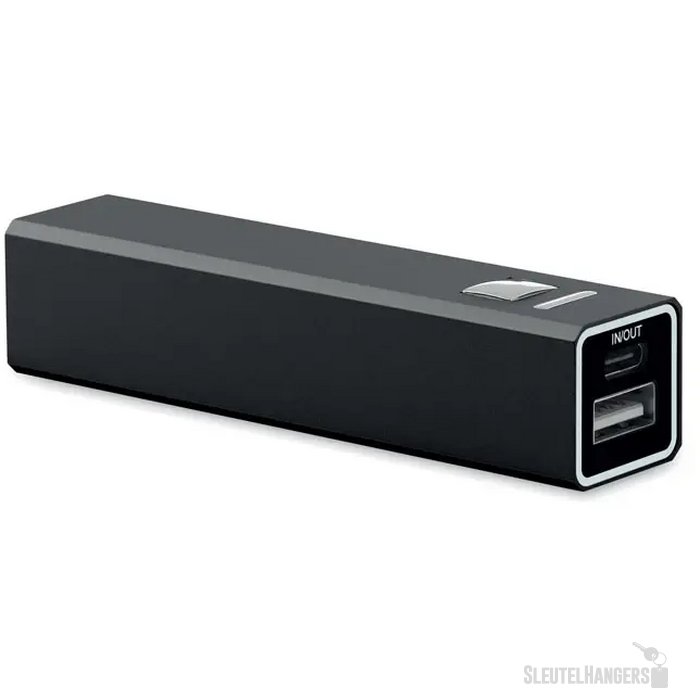 Powerbank 2600 mah Poweraluc zwart