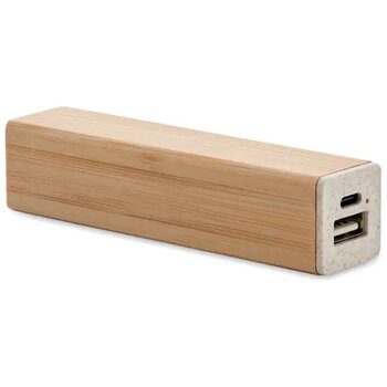 Powerbank 2600 mah Powerbamc hout