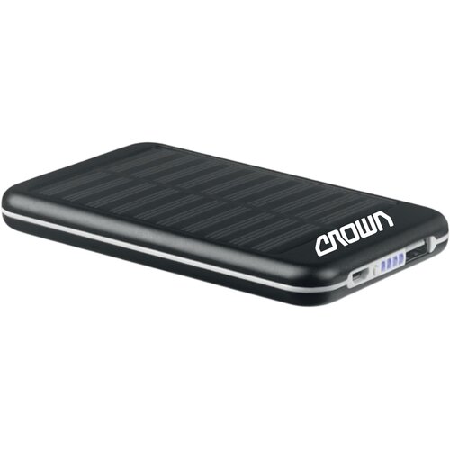 Powerbank 4000 mah Solarflat zwart