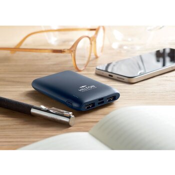 Powerbank 5000 mah Power52c marineblauw