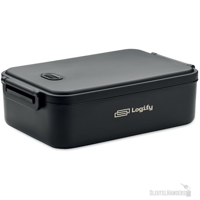 Pp lunchbox Indusmax (2200 ml) Zwart