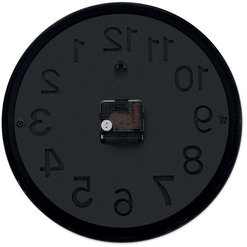 Pp wandklok Muro zwart