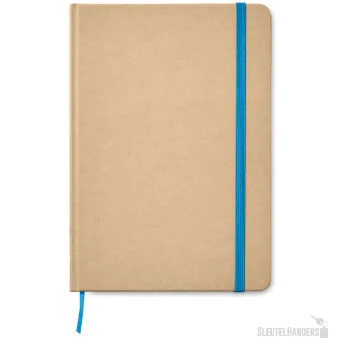 Recycled a5 notitieboek Everwrite blauw