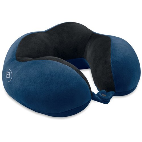Reiskussen van schuim Hedrest blauw