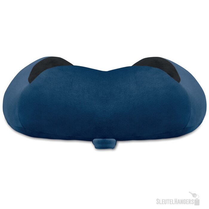 Reiskussen van schuim Hedrest blauw