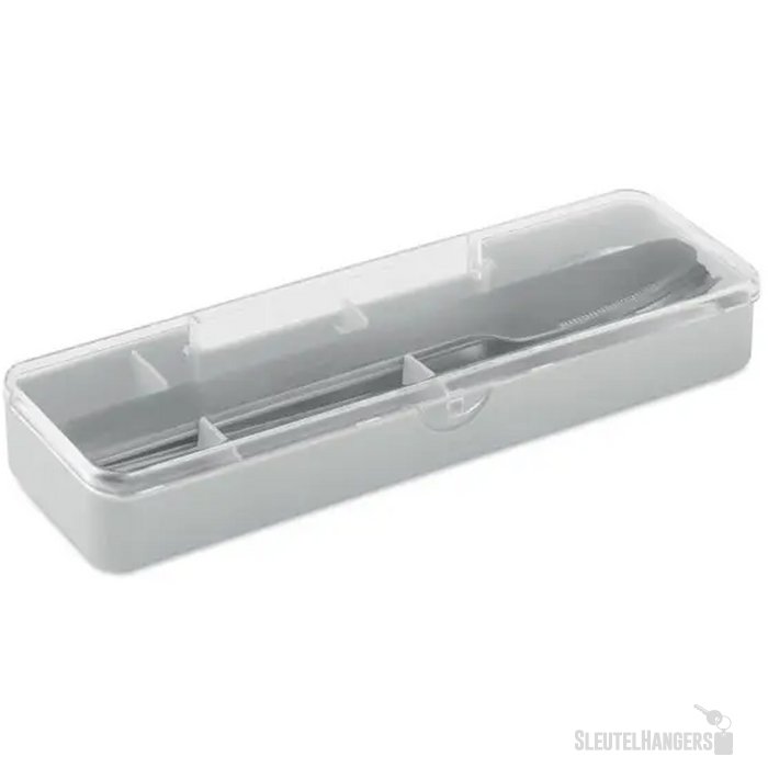 Roestvrijstalen bestekset Mesteck grijs