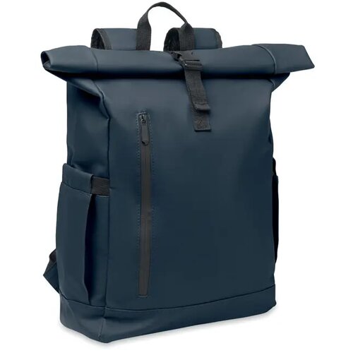 Rolltop laptop rugzak Bangkok Blauw