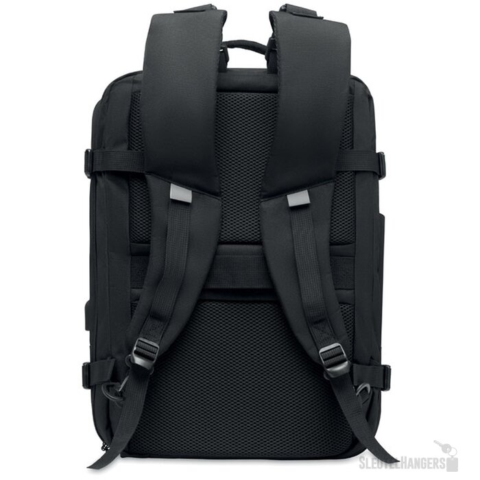 Rugzak 600d rpet Sophis Zwart
