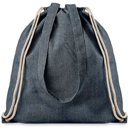 Rugzakje met koord Moira duo blauw