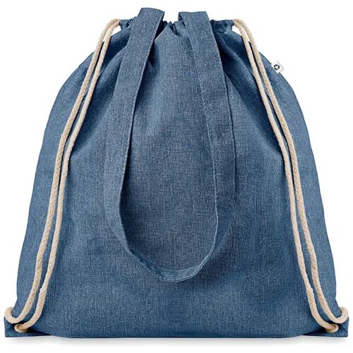Rugzakje met koord Moira duo royal blauw