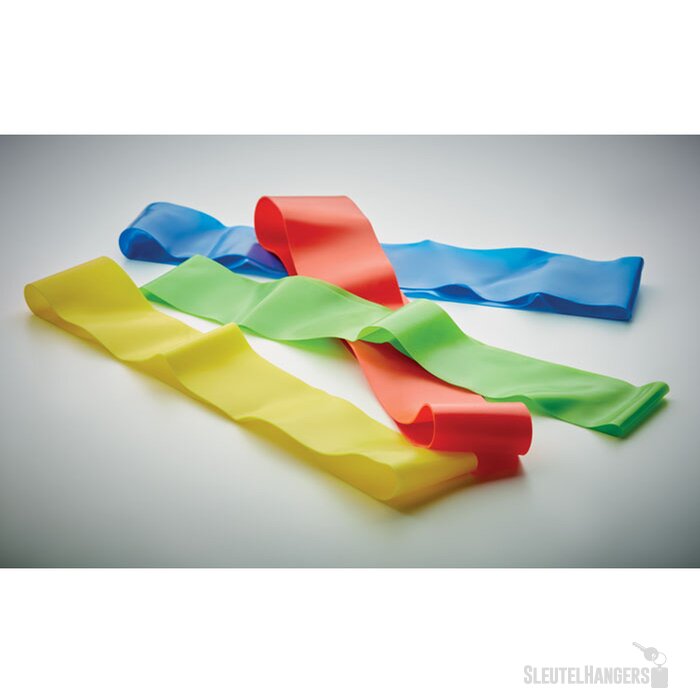 Set van 4 fitnessbanden Fitband Zwart