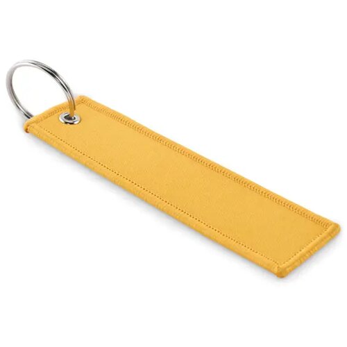 Sleutelhanger remove before flight Takeoff Geel