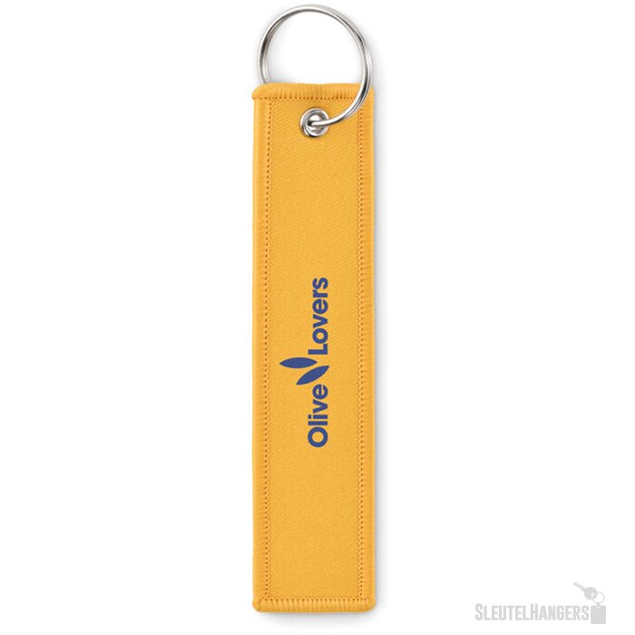 Sleutelhanger remove before flight Takeoff Geel