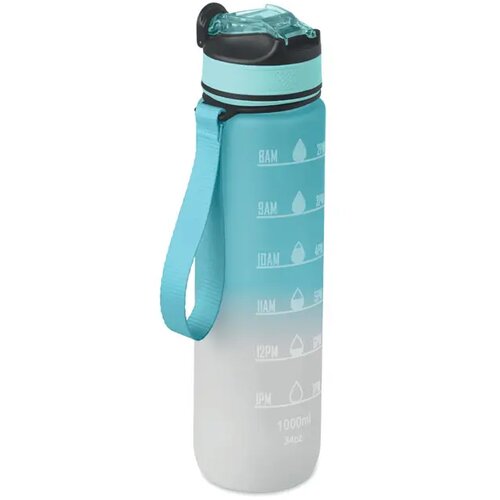 Sportwaterfles rpet 1l Activate babyblauw