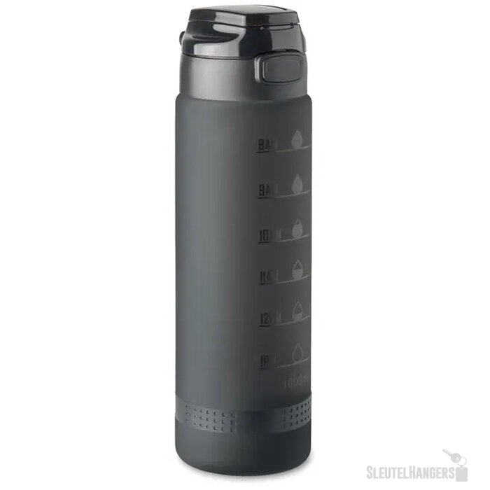 Sportwaterfles rpet 1l Level zwart