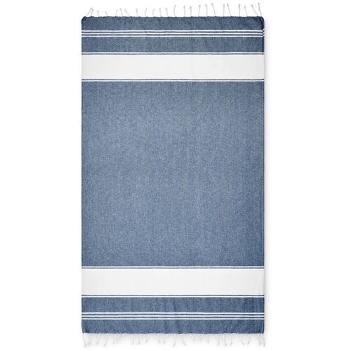 Strandtas met hamamdoek Hummum Blauw