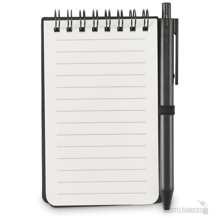 Waterafstotend notitieboekje Kit Zwart