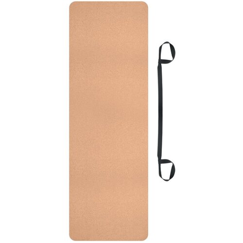 Yogamat van kurk Savasana Beige