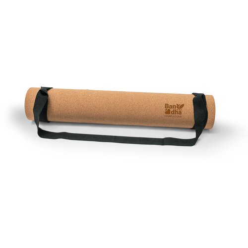 Yogamat van kurk Savasana Beige