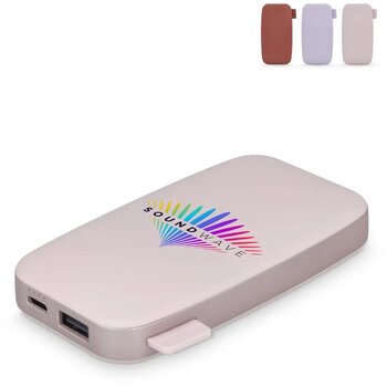 2PB6100 | Fresh 'n Rebel Powerbank 6000mAh USB-C pastel rose