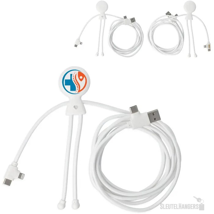 2092 - Xoopar Mr Bio Long 60 W PD Multi Oplaadkabel 2 Meter 